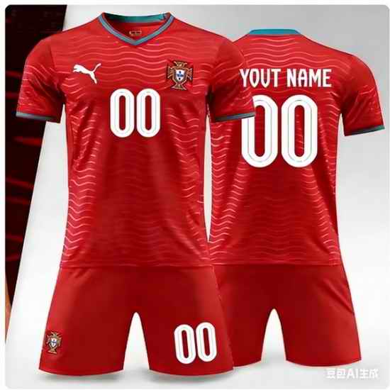 2026 FIFA World Cup Portugal Soccer Home Jersey Custome